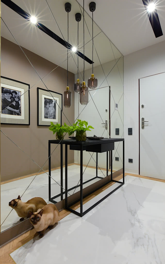 nowoczesny przedpokój