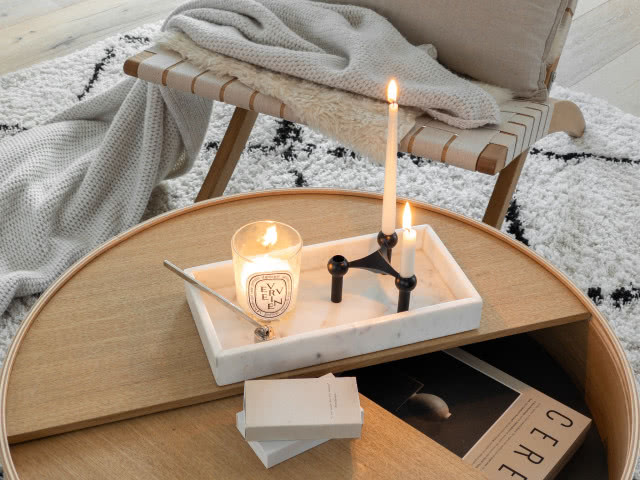 jesienny salon aranżacja