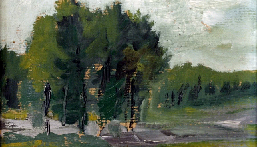 Śpiewak kolekcjonujący malarstwo