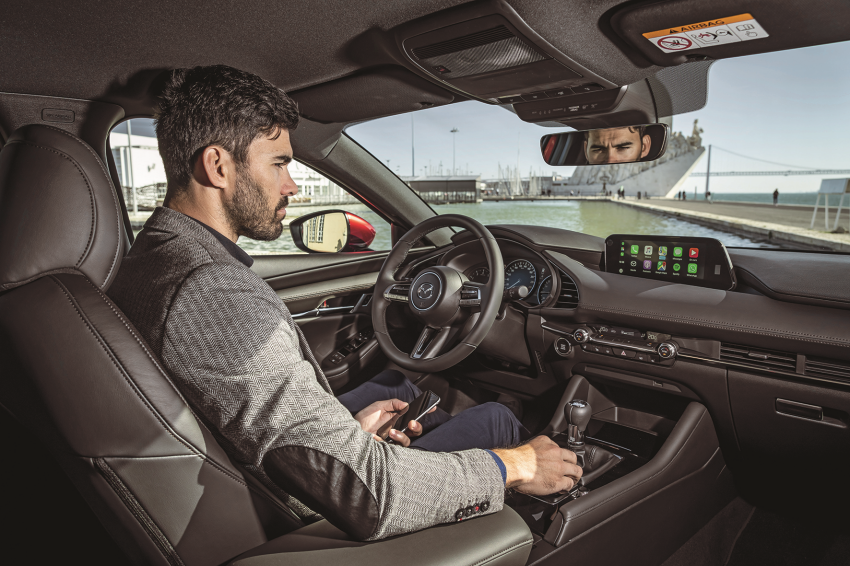 Atutem Nowej Mazdy3
jest najbogatsze
w klasie...