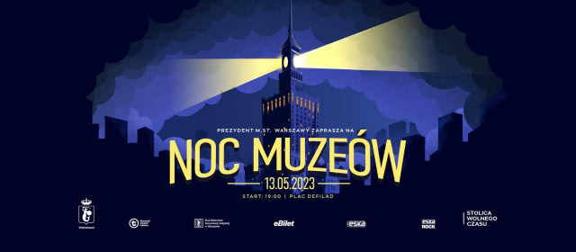 Plakat Noc Muzeów 2023