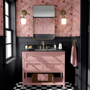 Pudrowy róż na ścianach - do jakich wnętrz i wystroju pasuje?