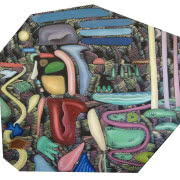 Ziemowit Fincek, "Pejzaż umysłu", 2014 r., olej,...