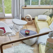 Widok na salon z góry