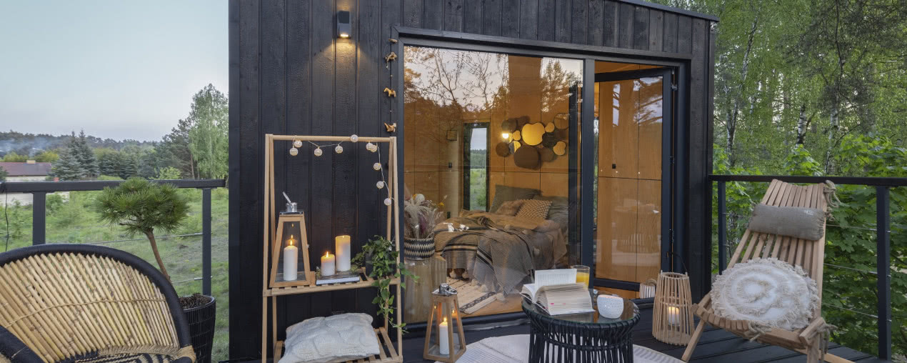 Dom na Pniu - raj ukryty wśród drzew, gdzie natura i design idą w parze!