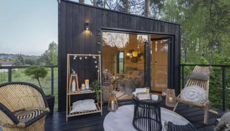 Dom na Pniu - raj ukryty wśród drzew, gdzie natura i design idą w parze!