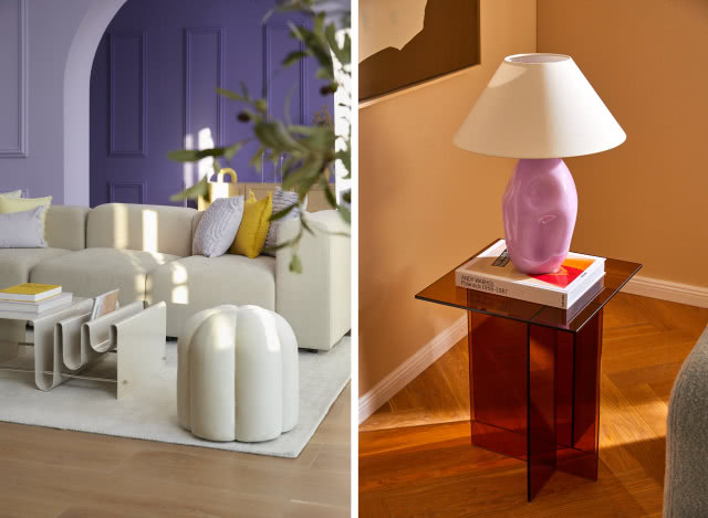 vintage salon aranżacja