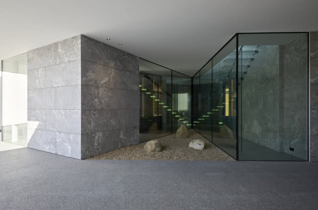 Wejście do domu-wydmy.