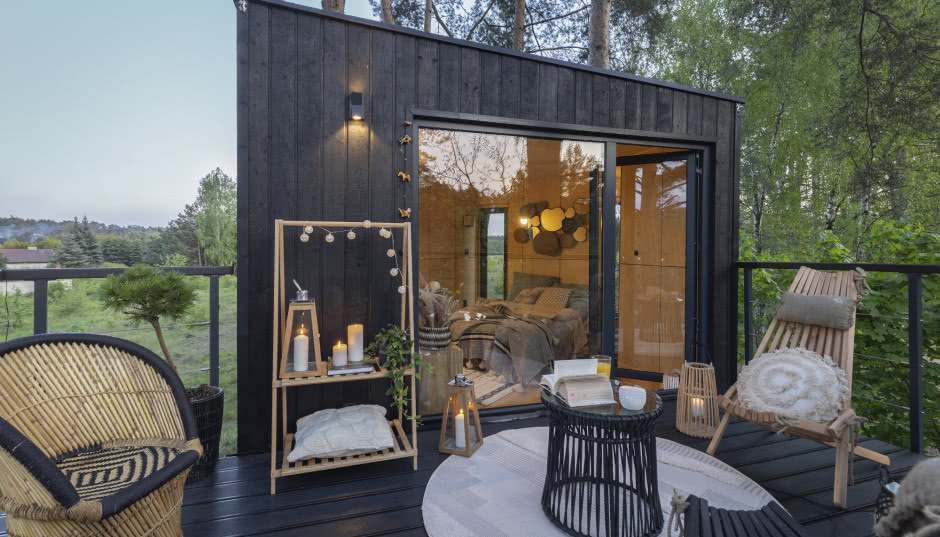 Dom na Pniu - raj ukryty wśród drzew, gdzie natura i design idą w parze!