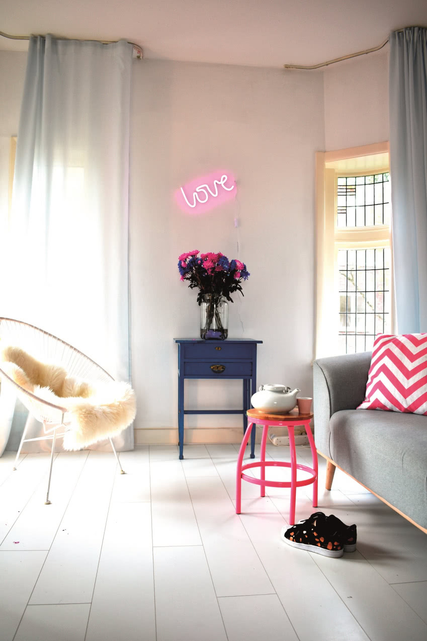 Nie na ulicy, ale na
domowej ścianie...