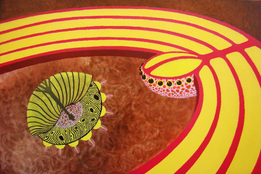 Marek Rachwalik, bez tytułu, 2011, olej, płótno,...