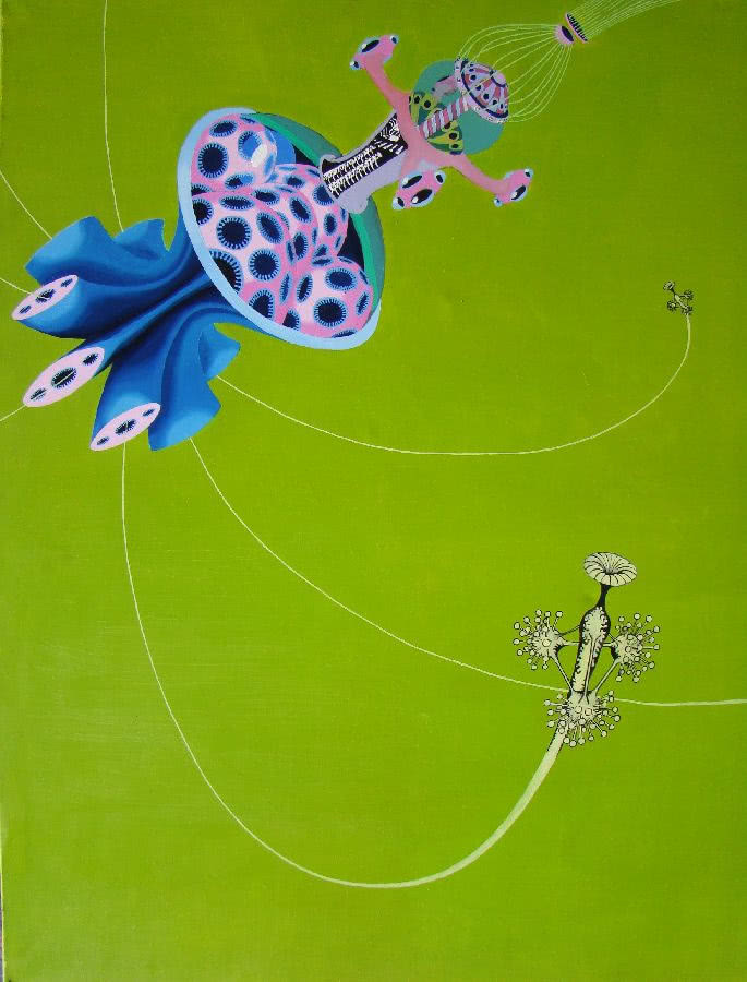 Marek Rachwalik, bez tytułu,  2010, olej,...