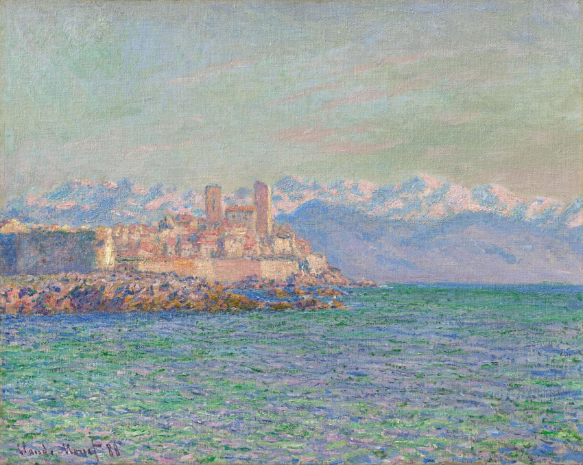 Claude Monet, "Fort w Antibes"