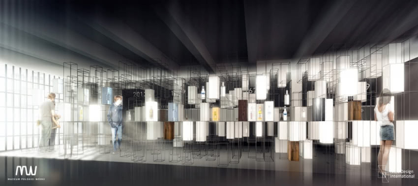 Ikony polskich wódek - projekt ekspozycji Muzeum...