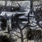 Ziemowit Fincek, "Pejzaż umysłu", 2014 r., olej,...