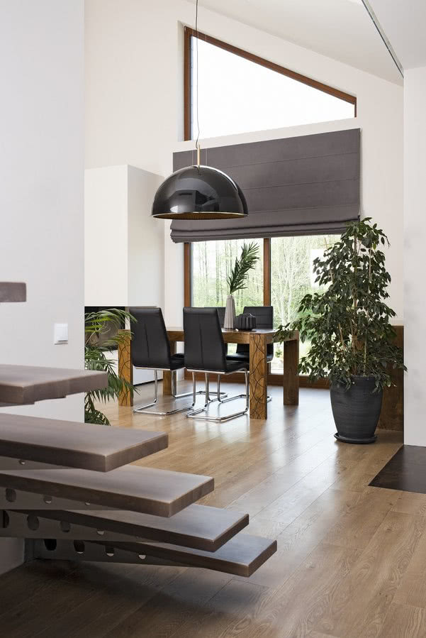 Wnętrze urządzono bardzo konsekwentnie, nie ma...