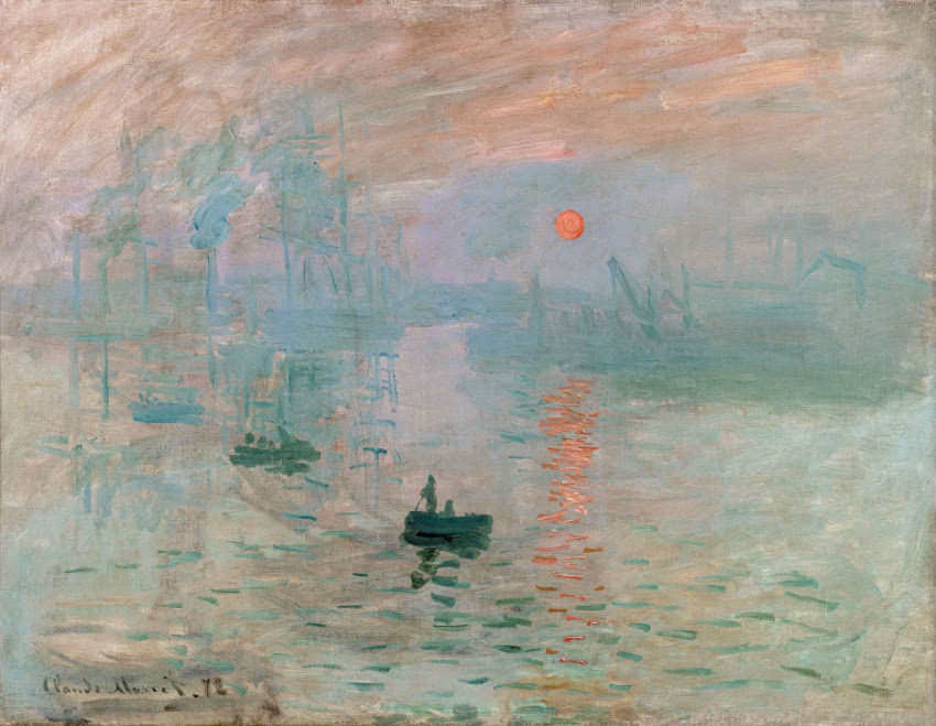 Claude Monet, "Impresja, wschód słońca"