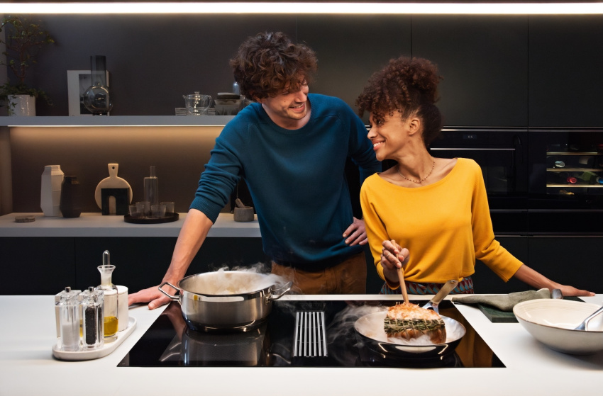 Franke, płyta z okapem Mythos 2gether Icon Steel...