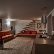 Widok na salon z góry