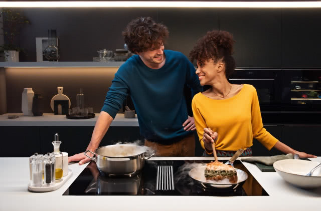 Franke, płyta z okapem Mythos 2gether Icon Steel FMY 8391 HI