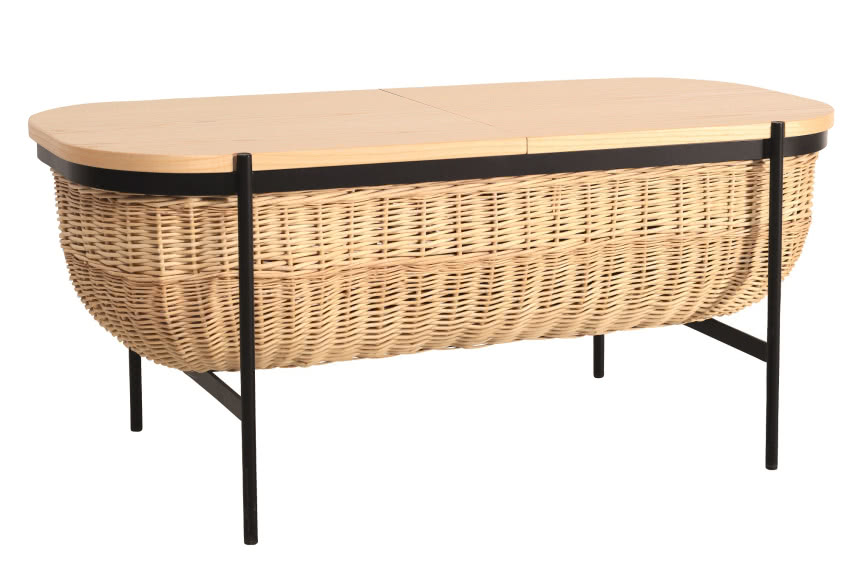 Stolik, wanna czy kołyska?
Ta dowcipna ławka z...