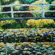 Claude Monet, "Kobieta w zielonej sukni"