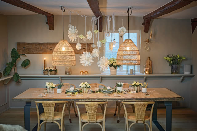 wnętrze inspirowane naturą