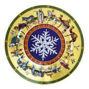 Talerz z serii Rosenthal meets Versace, fot....