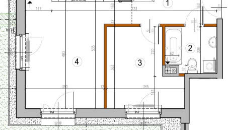 Mieszkanie z wyjściem do ogródka