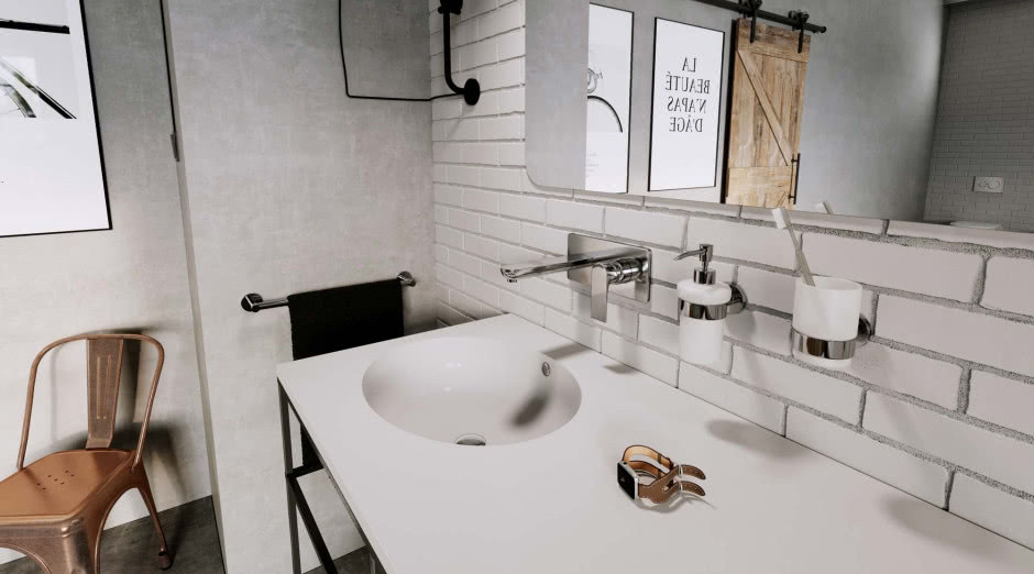Kuchnia i łazienka w stylu loftowym i industrialnym - inspiracje dla Twojego domu