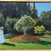 Claude Monet, "Kobieta w zielonej sukni"