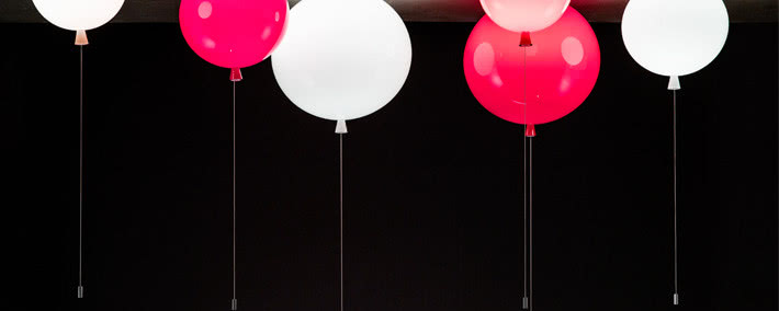 Lampy-baloniki - design dla dzieci (i nie tylko)