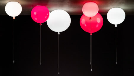 Lampy-baloniki - design dla dzieci (i nie tylko)