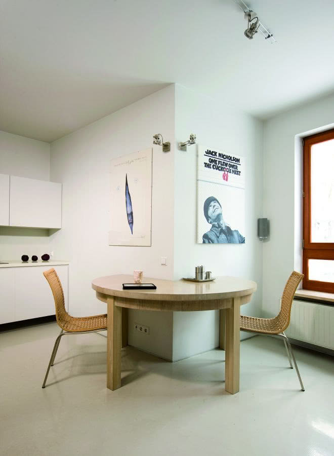 Kuchnia i jadalnia. Ciekawym rozwiązaniem jest...