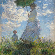 Claude Monet, "Kobieta w zielonej sukni"