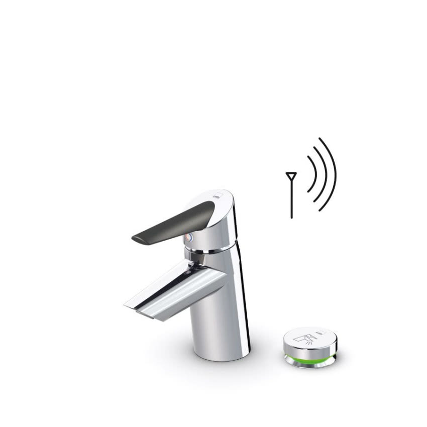 Bateria umywalkowa Oras Optima z przyciskiem smart