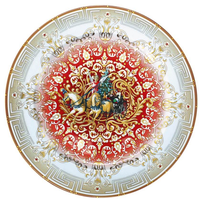 Talerz z serii Rosenthal meets Versace, fot....