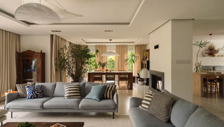 Komoda z 1913 roku, pianino z zakonu i... nowoczesny design. Zobacz dom z duszą!