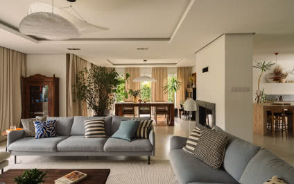 Komoda z 1913 roku, pianino z zakonu i... nowoczesny design. Zobacz dom z duszą!