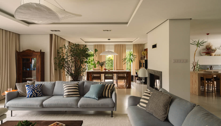 Komoda z 1913 roku, pianino z zakonu i... nowoczesny design. Zobacz dom z duszą!