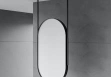 Lustro wiszące Arctic - wizualna głębia i subtelny design w Twojej łazience