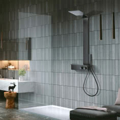 Panel prysznicowy NT038 PRO - wysokiej jakości materiały i nowoczesny design