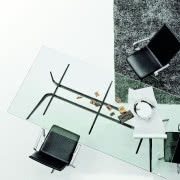 T-NO.1 - biurko z czarnego jesionu, szer. 280 x...