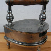 Żelazko obrotowe na duszę, Victor Iron, USA, XIX...