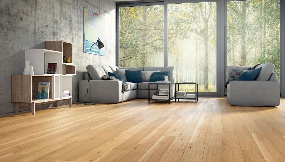 Dąb Unique 1R lakier mat szczotkowany - najmodniejsza rustykalna podłoga drewniana w doskonałej cenie