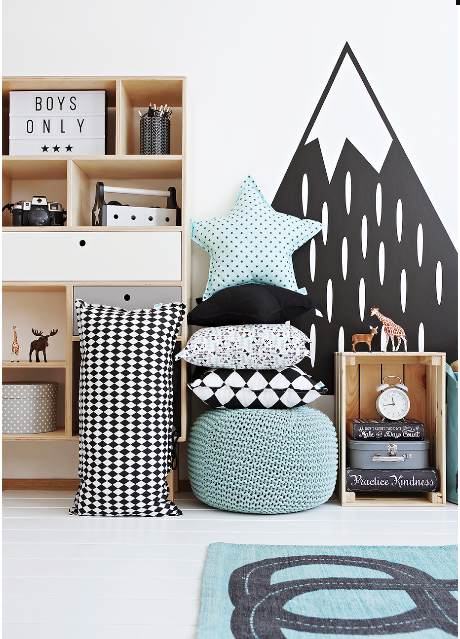 Regał ze sklejki w skandynawskim stylu, Apex,...