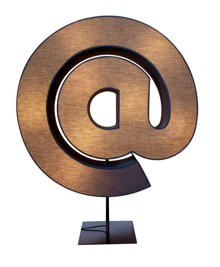 Lampa podłogowa z kolekcji Typographia