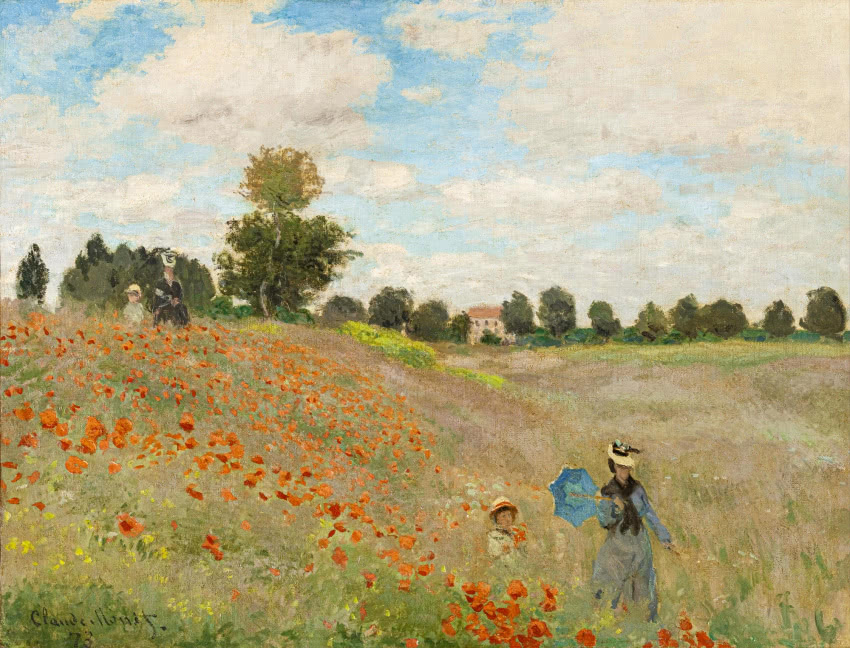 Claude Monet, "Pole maków"