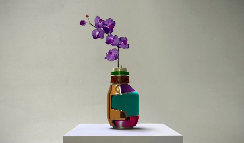 Tektoniczny wazon. Inspiracją dla  były...