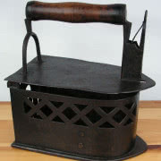 Żelazko obrotowe na duszę, Victor Iron, USA, XIX...